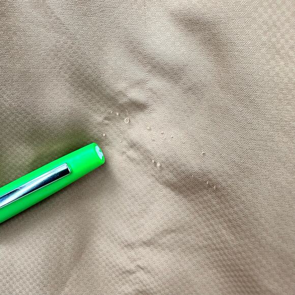 GameGuard Outdoors Shirt Mens XL WEBB FARM Logo Tan Vented Fishing Hunting - Picture 5 of 9